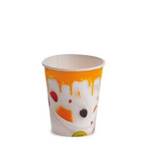 VASO DE PAPEL 8 oz PAP-PE OPACO MILKY