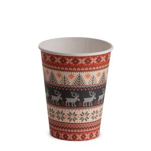 PAPER CUP 12 oz PAP-PE MATT WINTER