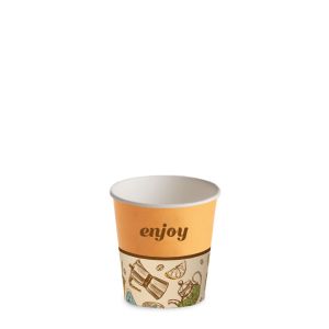 PAPER CUP 4 oz PAP-PE MATT GROOVY