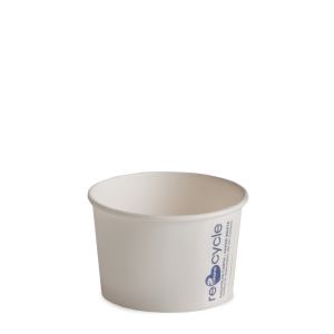 POT EN CARTON 80 cc PAP-PE OPAQUE WHITE