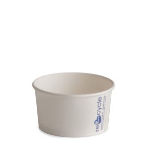 POT EN CARTON 90 cc PAP-PE OPAQUE WHITE