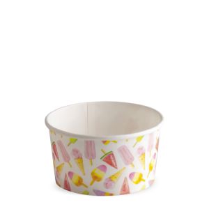 ICE CREAM PAPER CUP 90 cc PAP-PE MATT MADELINE