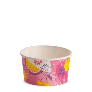 ICE CREAM PAPER CUP 90 cc PAP-PE MATT MARACAIBO