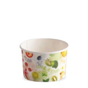 PAPPEISBECHER 120 cc PAP-PE MATT FRUITS & GO