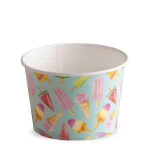 ICE CREAM PAPER CUP 290 cc PAP-PE MATT MADELINE