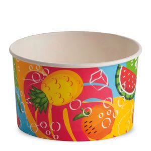 ICE CREAM PAPER CUP 530 cc PAP-PE MATT MARACAIBO