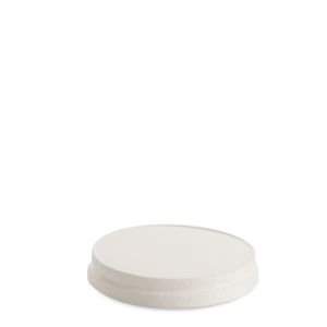 TAPA PLANA CON AGUJERO SERRADO PARA VASO DE PAPEL 350/500 ml PAP-PE