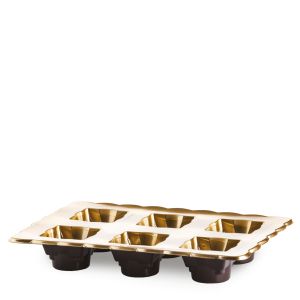 DESSERT STAND OLYMPO PET-PET GOLD