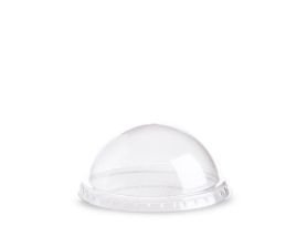 DOME LID WITHOUT LID R-PET TRANSPARENT