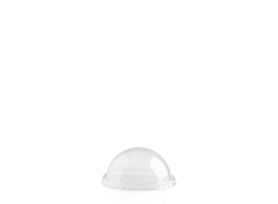 DOME LID R-PET TRANSPARENT