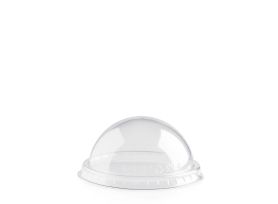 DOME LID R-PET TRANSPARENT