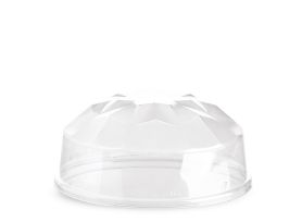 DOME LID R-PET TRANSPARENT