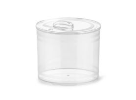 TIN CUP  220 cc PS TRANSPARENT