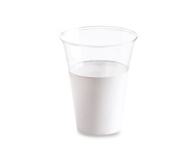 VASO DOBLE TÉRMICO 200 cc PS TRANSPARENTE Y BLANCO