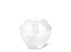 SOLITARIO MINI DESSERT  180 cc PS TRANSPARENT WITH LID