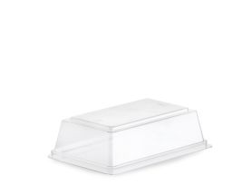 DOME LID R-PET TRANSPARENT