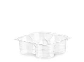 ENVASE PARA MUFFIN R-PET TRANSPARENTE