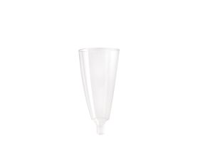 FLÛTE GOBLET  100 cc PS TRANSPARENT