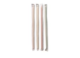 PAJITA RECTA COMPOSTABLE MULTICOLOR COLOR SÓLIDO EMBOLSADA SINGULARMENTE