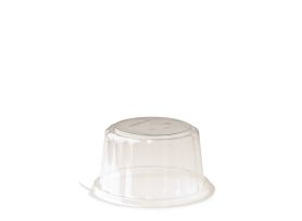 DOME LID R-PET TRANSPARENT