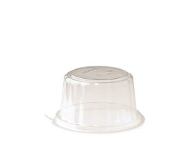 DOME LID R-PET TRANSPARENT