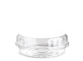 TORTA GELATO CONTAINER R-PET TRANSPARENT