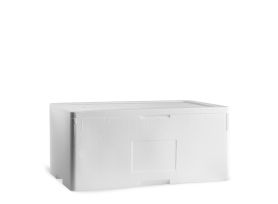 CAJA TÈRMICA EPS/PE BLANCO COLOR SÓLIDO