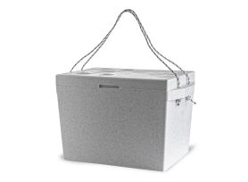 CAJA TÈRMICA EPS/PE GRIS COLOR SÓLIDO