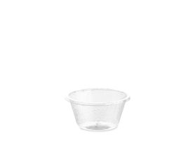 COPA FOGLIA 100 cc PLA TRANSPARENTE