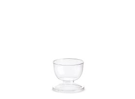 DANIELA CUP  115 cc PS TRANSPARENT WITH LID