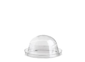 DOME LID R-PET TRANSPARENT