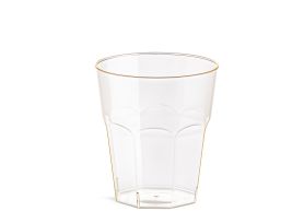 VERRE COCKTAIL 250 cc COMPOSTABLE TRANSPARENT