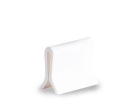 PINZA PARA BOLSA PP BLANCO COLOR SÓLIDO