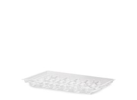 RAFFAELLO DESSERT TRAY 18 PORTIONS R-PET TRANSPARENT