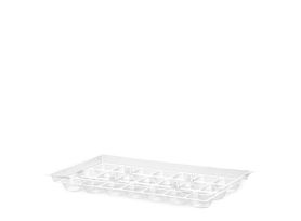 RAFFAELLO DESSERT TRAY 21 PORTIONS R-PET TRANSPARENT