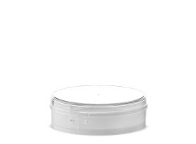 TORTA GELATO CONTAINER 4 SLICES PS FULL COLOR WHITE