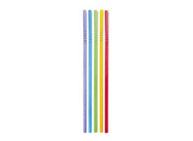 CANNUCCIA FLESSIBILE IN CARTA MULTICOLOR