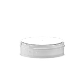 TORTA GELATO CONTAINER 8 SLICES PS FULL COLOR WHITE