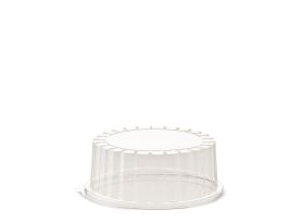 DOME LID R-PET TRANSPARENT