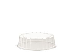 DOME LID R-PET TRANSPARENT