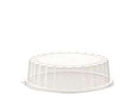 DOME LID R-PET TRANSPARENT