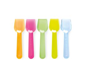 CUCHARITA PS MULTICOLOR TRANSPARENTE