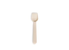 PETITE-CUILLÈRE COMPOSTABLE PLA BEIGE COULEUR PLEIN