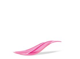 CUCCHIAINO WAVE RIUTILIZZABILE PS FUXIA