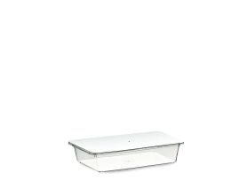 TIRAMISU' CONTAINER WITH LID 1.150 cc PS TRANSPARENT