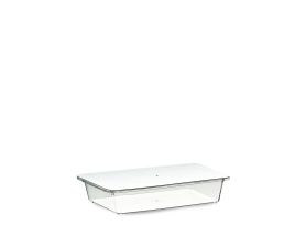 TIRAMISU' CONTAINER WITH LID 1.560 cc PS TRANSPARENT