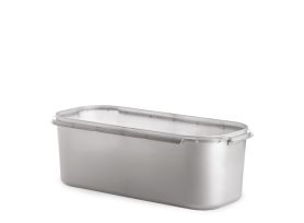 TAMPER-EVIDENT TUB  4,5 litres PP FULL COLOR GRAY