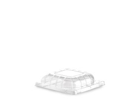 DOME LID R-PET TRANSPARENT