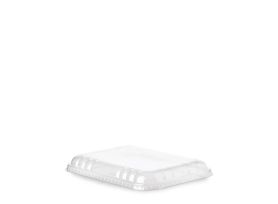 TAPA PLANA R-PET TRANSPARENTE