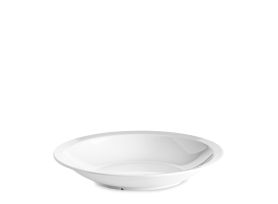 ASSIETTE RIUTILIZZABILE PP BLANC COULEUR PLEIN